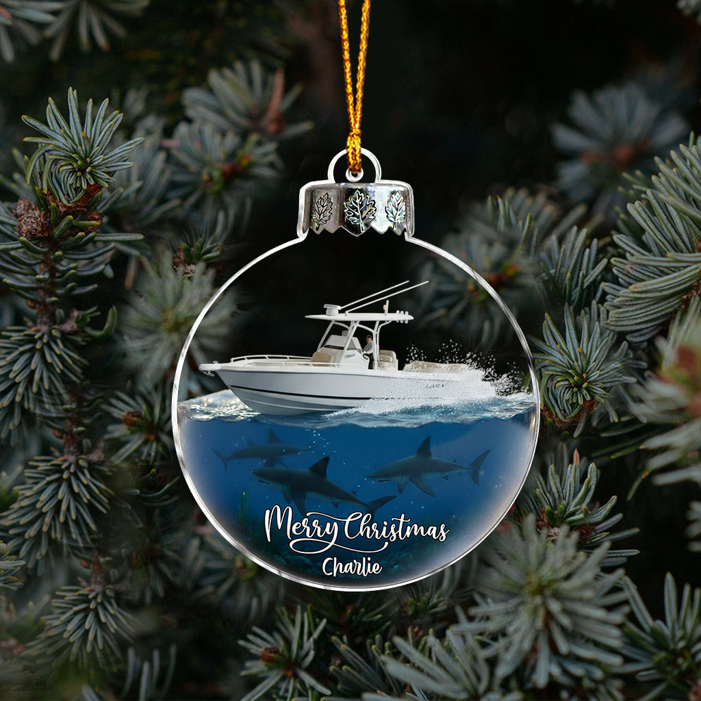 Love Boating - Personalized Boating Ornament