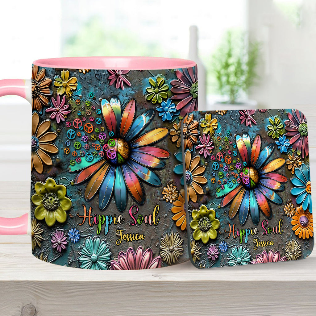 Hippie Soul - Personalized Hippie Accent Mug