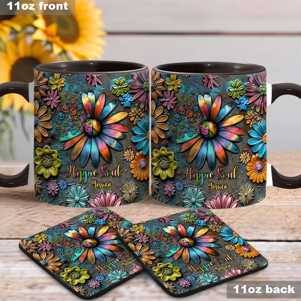 Hippie Soul - Personalized Hippie Accent Mug
