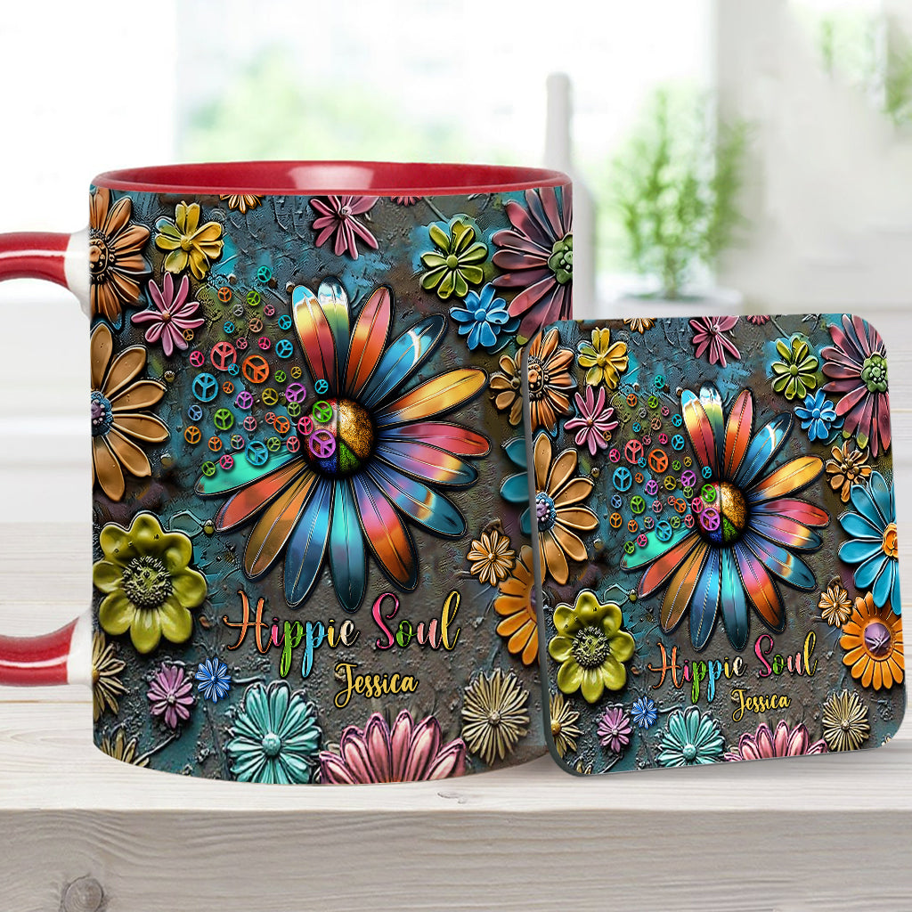 Hippie Soul - Personalized Hippie Accent Mug