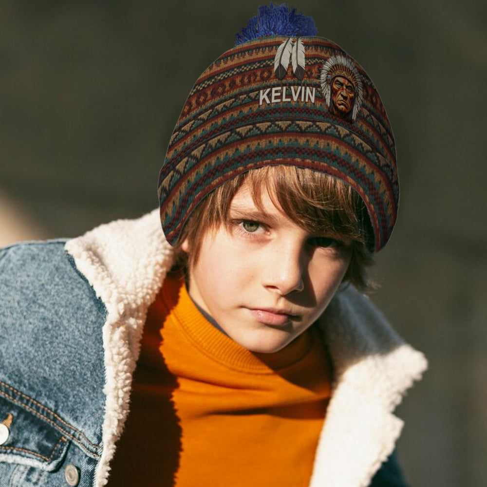 Indigene - Personalisierte amerikanische Indianer-Mütze