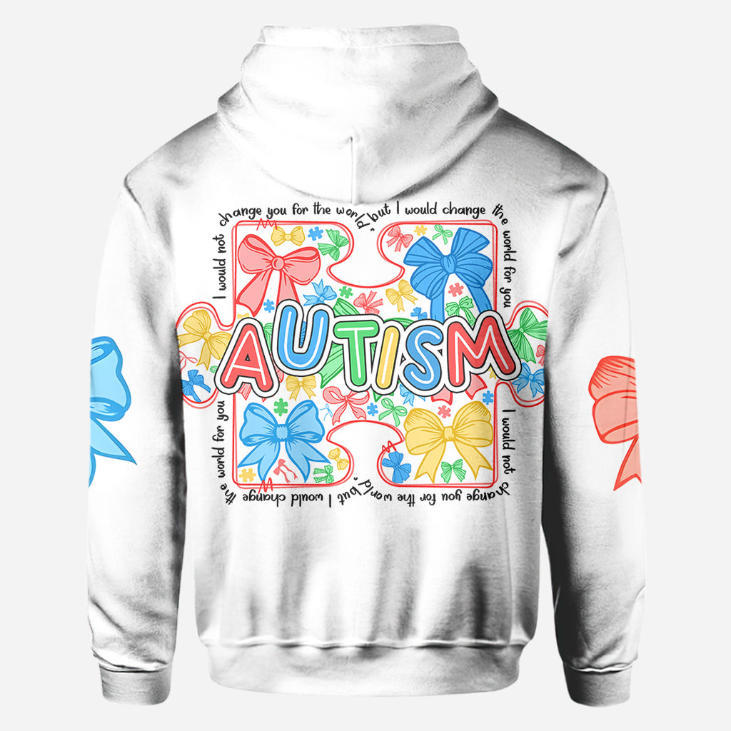 Ich würde die Welt für dich verändern – T-Shirt zur Sensibilisierung für Autismus