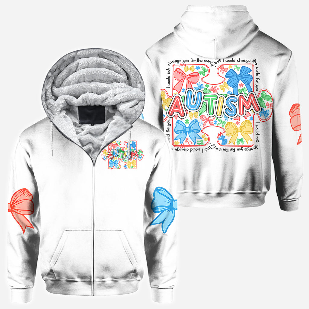 Ich würde die Welt für dich verändern – T-Shirt zur Sensibilisierung für Autismus