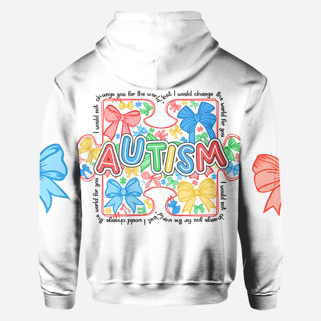 Ich würde die Welt für dich verändern – T-Shirt zur Sensibilisierung für Autismus