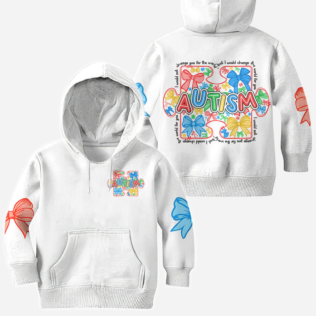 Ich würde die Welt für dich verändern – T-Shirt zur Sensibilisierung für Autismus