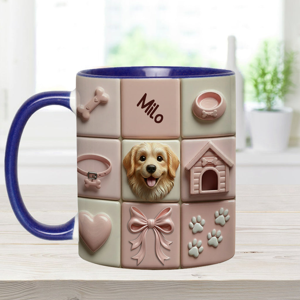 Liebe Hundeliebhaber – personalisierte Tasse mit Hundemotiv