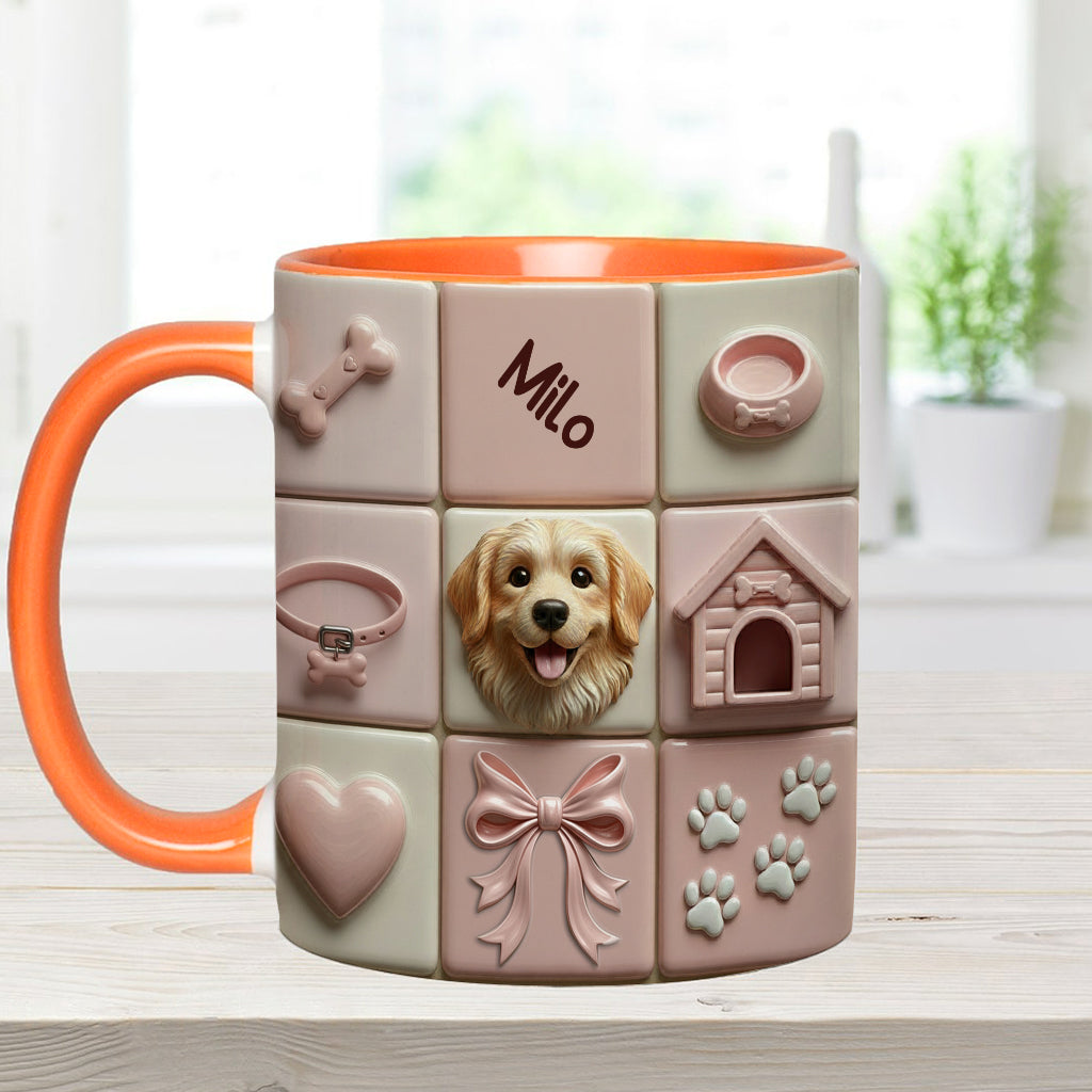 Liebe Hundeliebhaber – personalisierte Tasse mit Hundemotiv