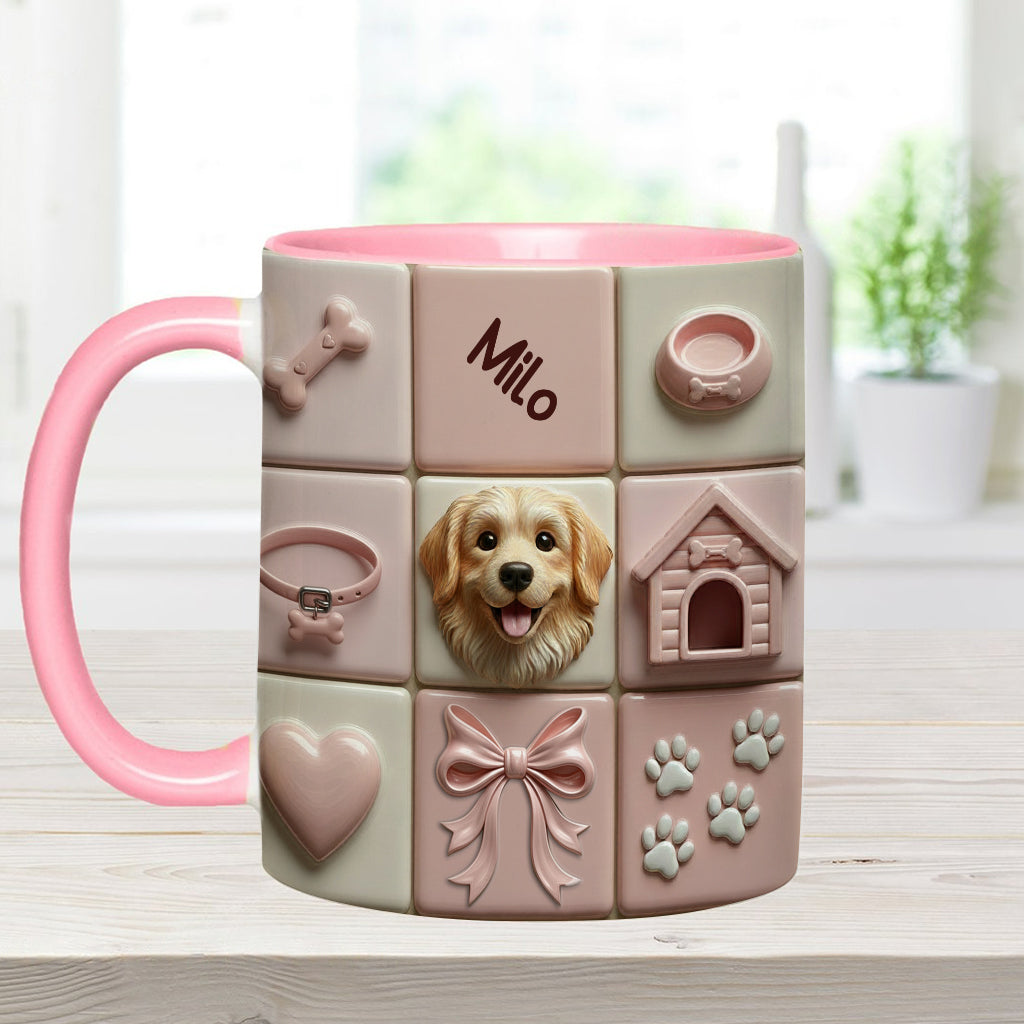 Liebe Hundeliebhaber – personalisierte Tasse mit Hundemotiv