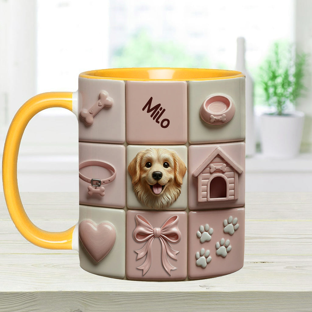 Liebe Hundeliebhaber – personalisierte Tasse mit Hundemotiv