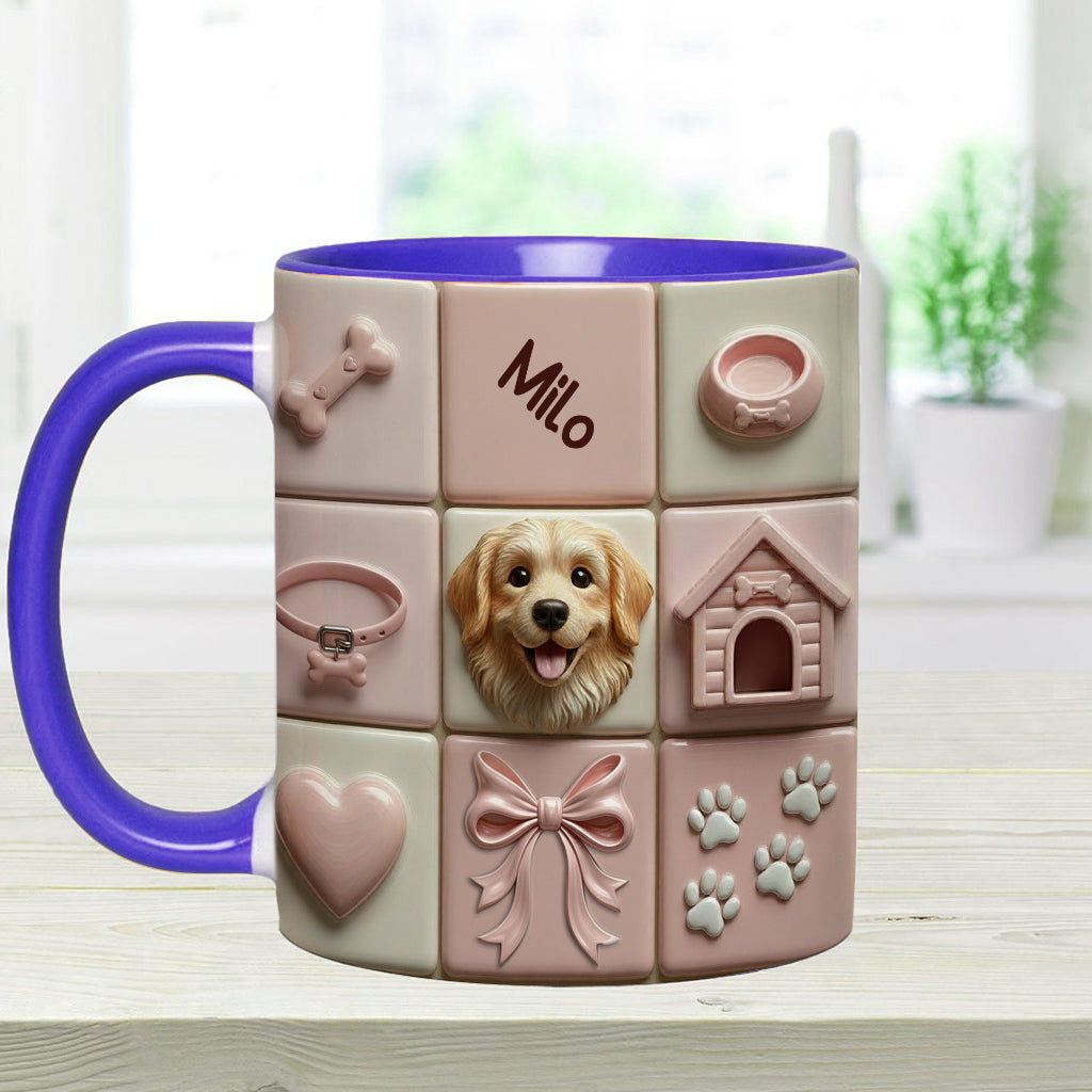Liebe Hundeliebhaber – personalisierte Tasse mit Hundemotiv