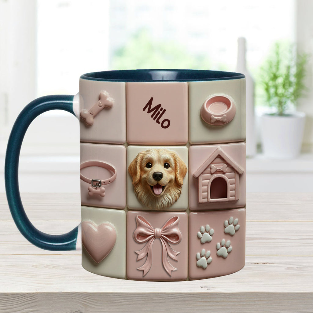 Liebe Hundeliebhaber – personalisierte Tasse mit Hundemotiv
