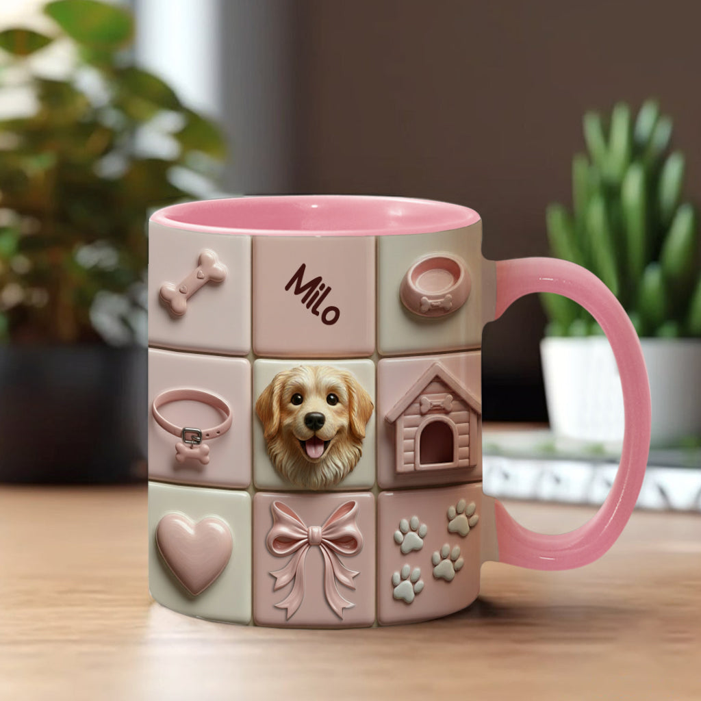 Liebe Hundeliebhaber – personalisierte Tasse mit Hundemotiv