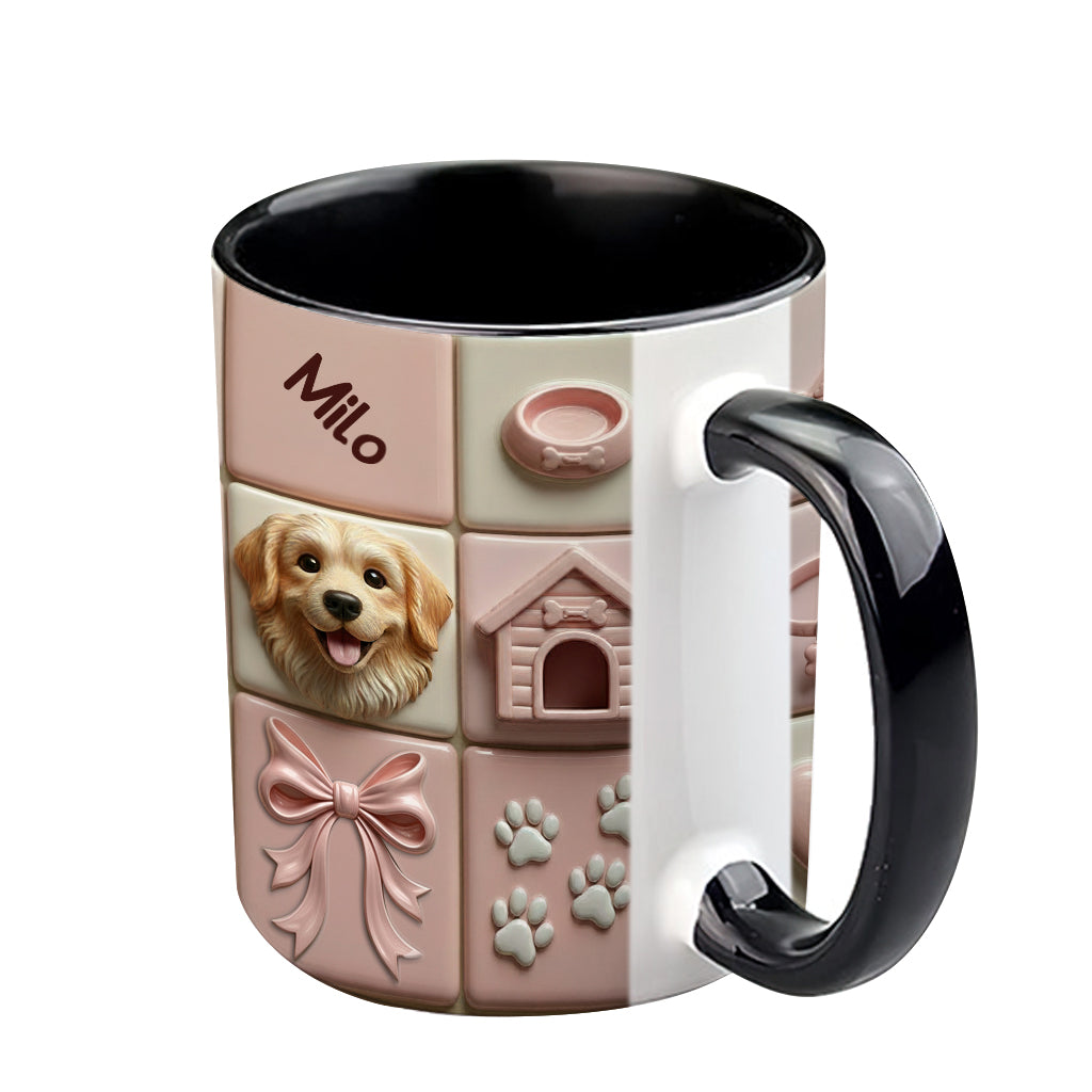 Liebe Hundeliebhaber – personalisierte Tasse mit Hundemotiv