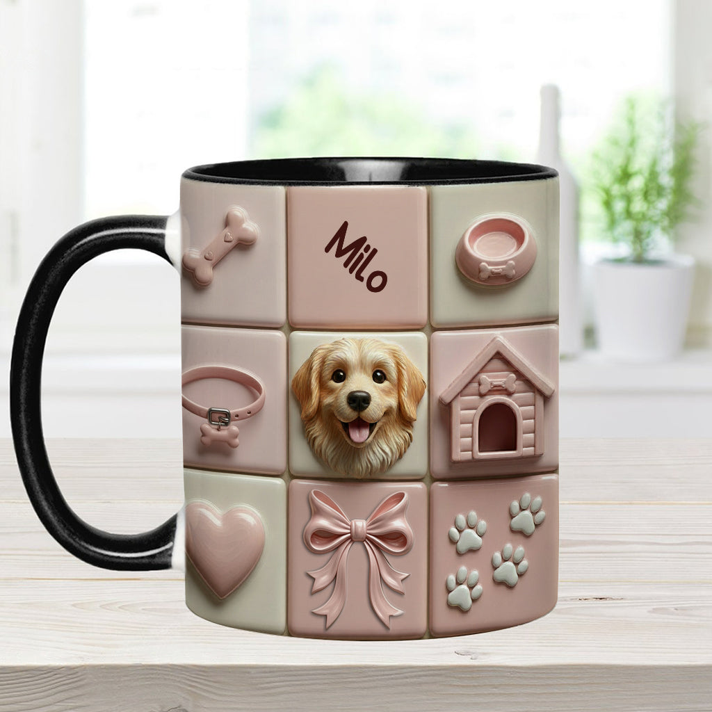 Liebe Hundeliebhaber – personalisierte Tasse mit Hundemotiv
