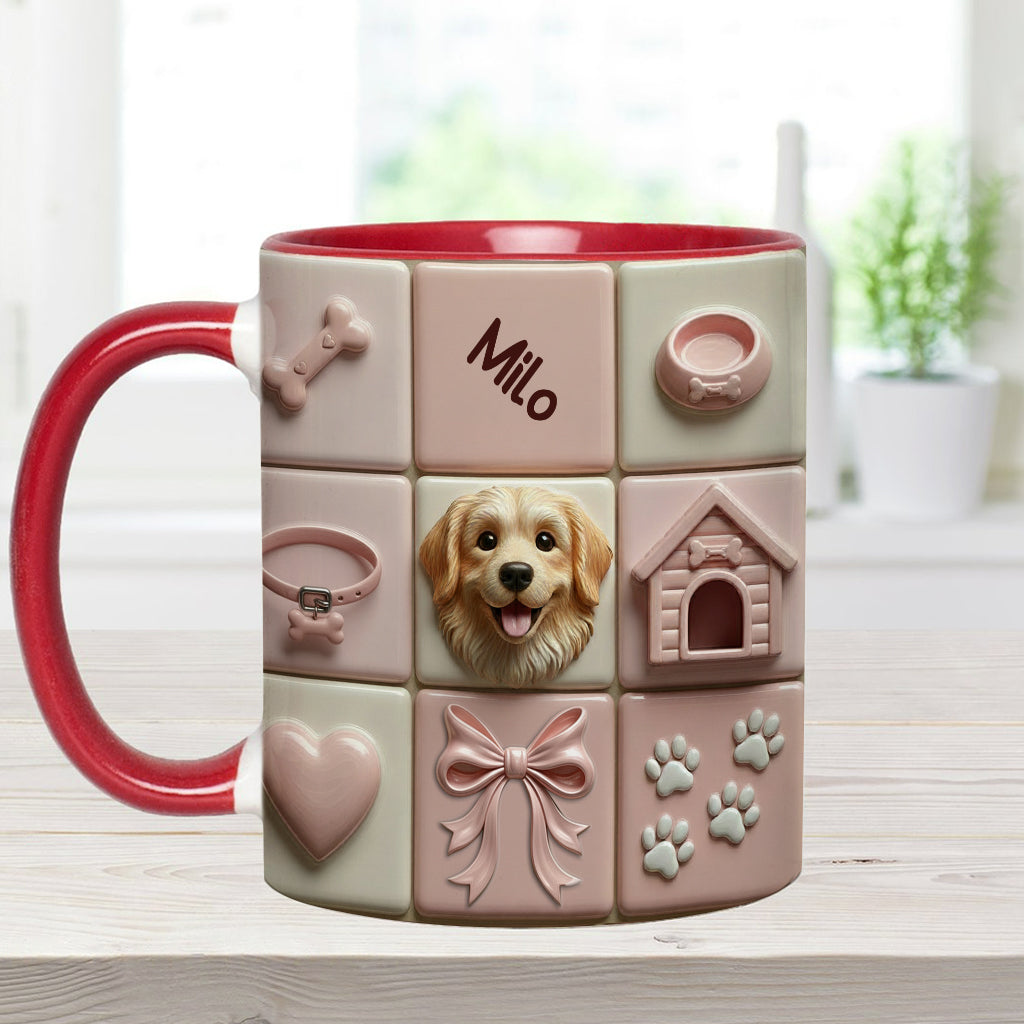 Liebe Hundeliebhaber – personalisierte Tasse mit Hundemotiv