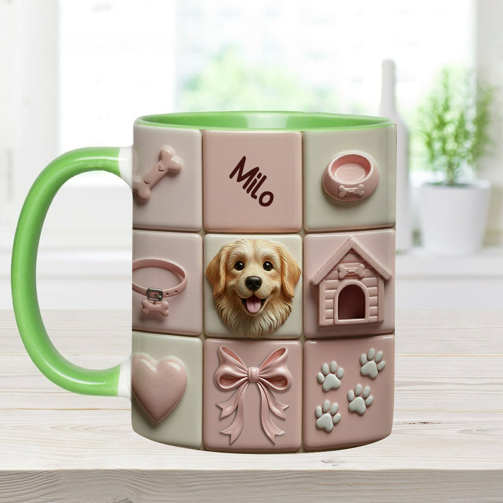 Liebe Hundeliebhaber – personalisierte Tasse mit Hundemotiv