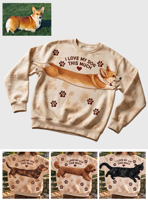Geschenk für Tierbesitzer - Personalisierter Hund Ugly Sweater