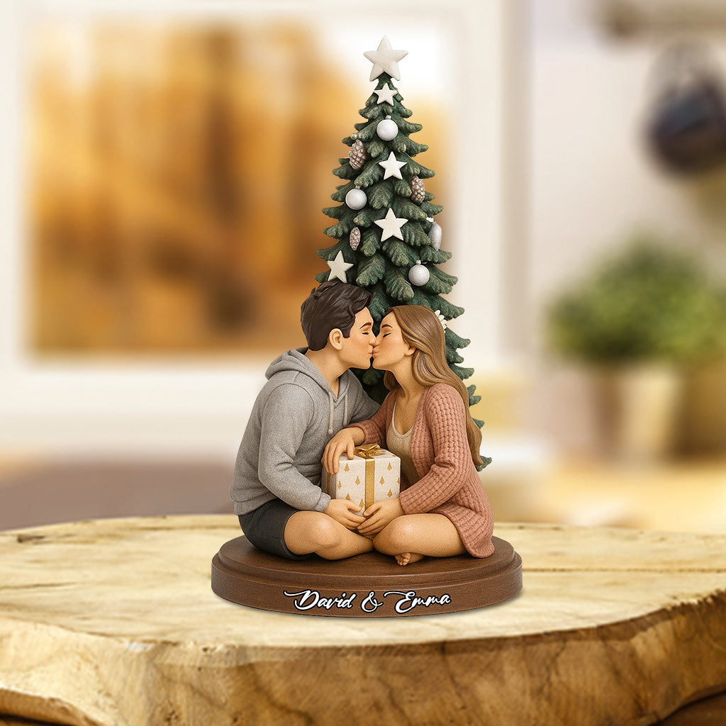 Ich liebe dich – Personalisierte Acrylplakette in individueller Form für Paare