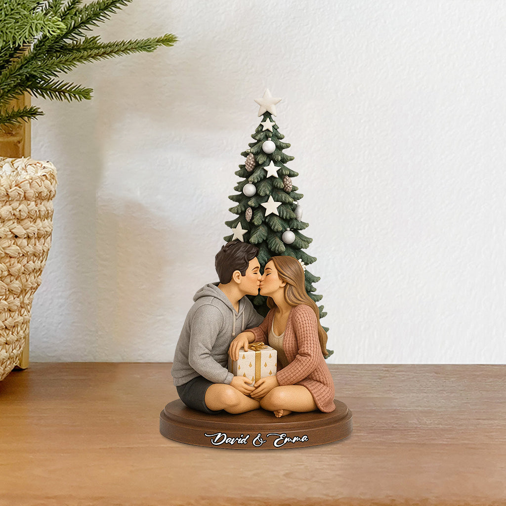 Ich liebe dich – Personalisierte Acrylplakette in individueller Form für Paare