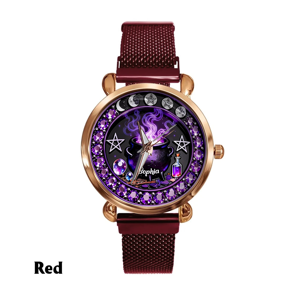 Magical Witch - Personalized Witch Women Hand Watch