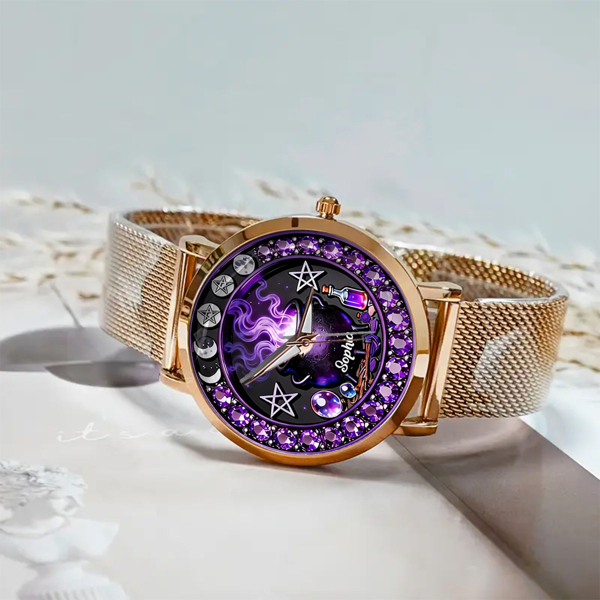 Magical Witch - Personalized Witch Women Hand Watch