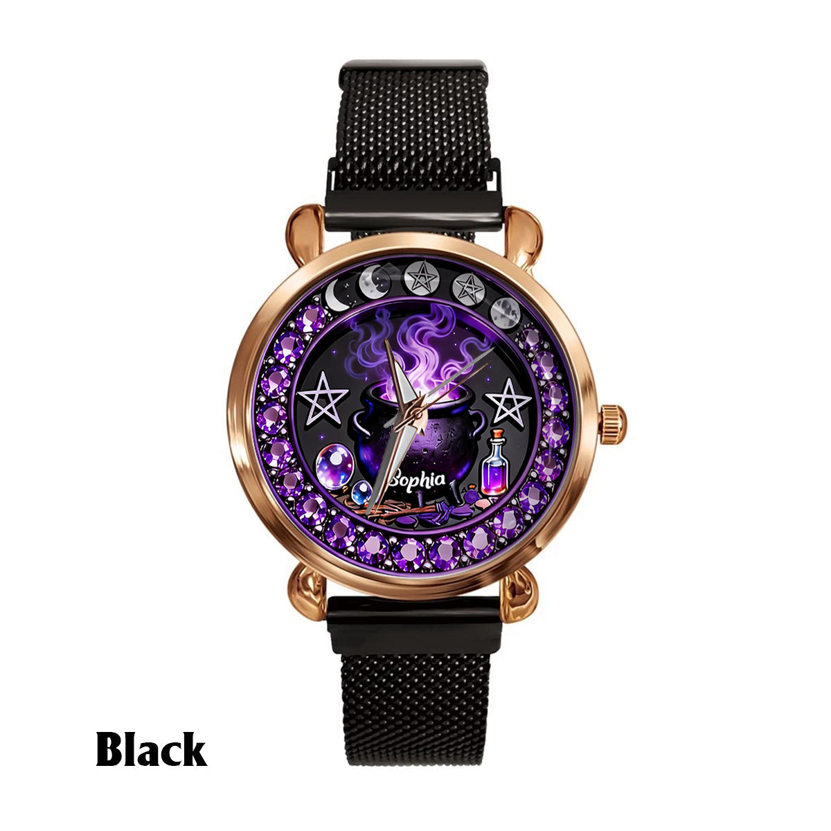 Magical Witch - Personalized Witch Women Hand Watch