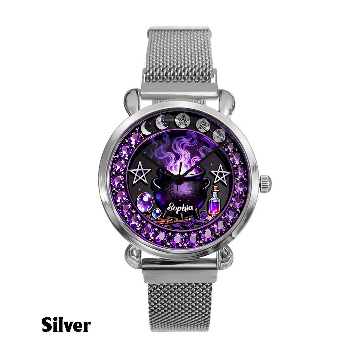 Magical Witch - Personalized Witch Women Hand Watch