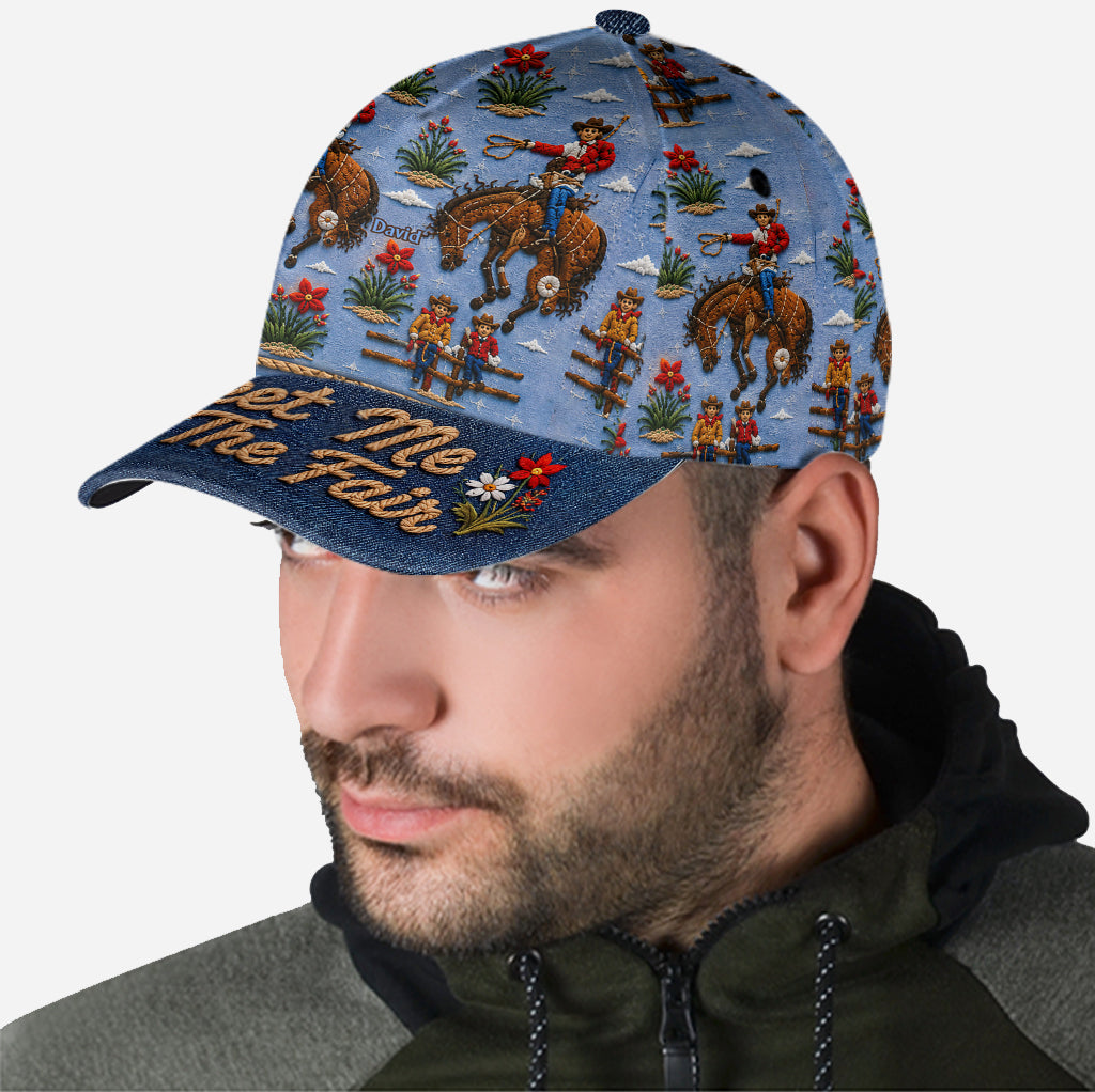Meet Me At The Fair - Personalized Western Outfit Classic Cap