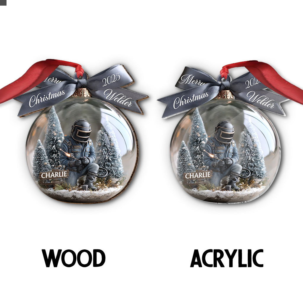 Starker Schweißer – Personalisierter Schweißer-Anhänger