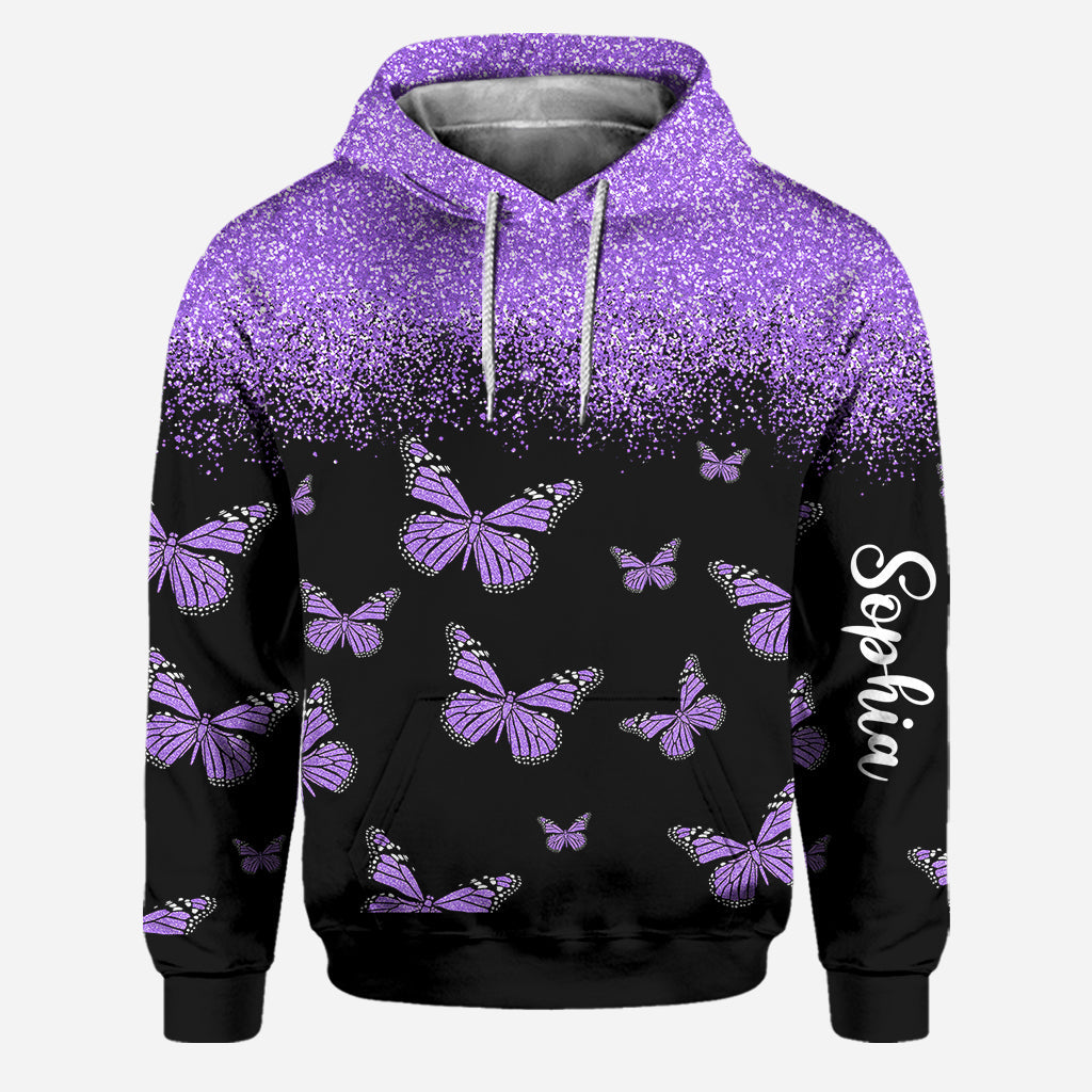 Love Butterflies - Personalized Butterfly Hoodie and Leggings