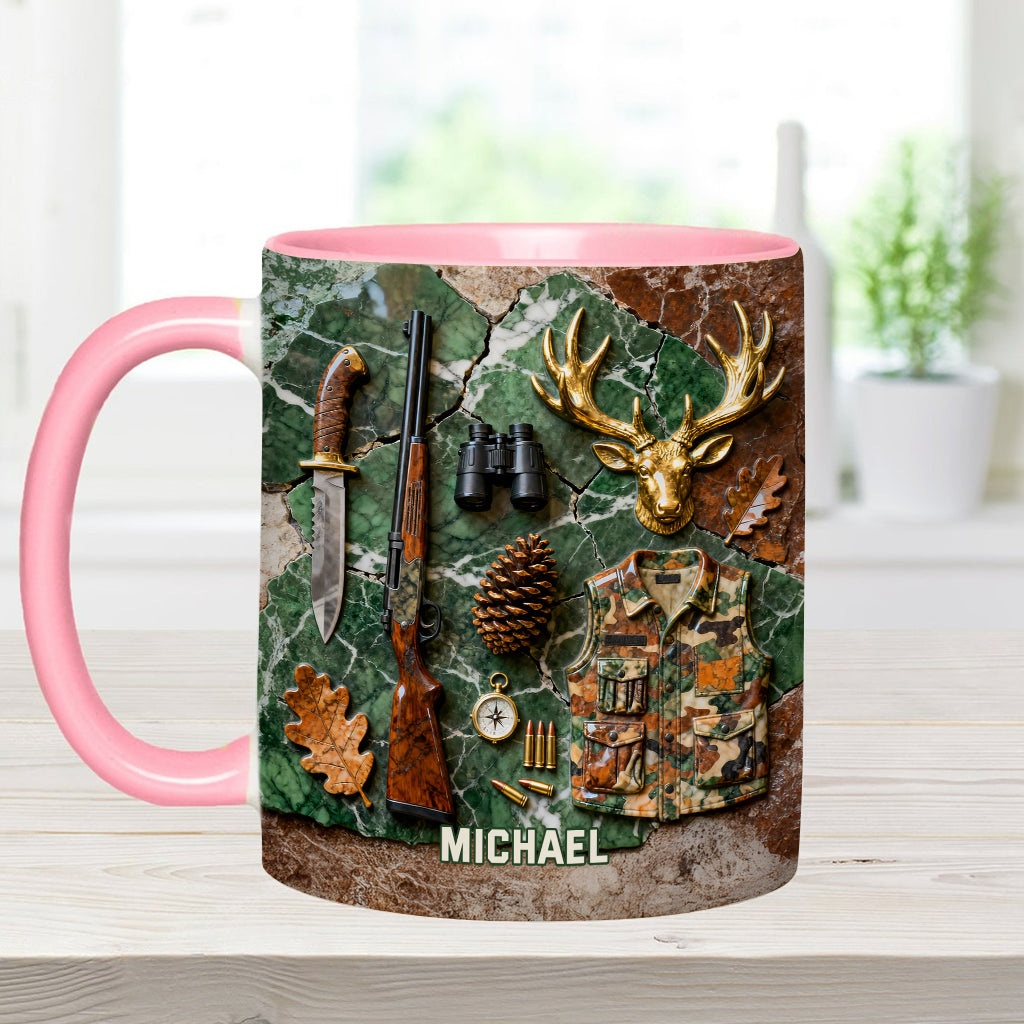 Love Hunting - Personalized Hunting Accent Mug