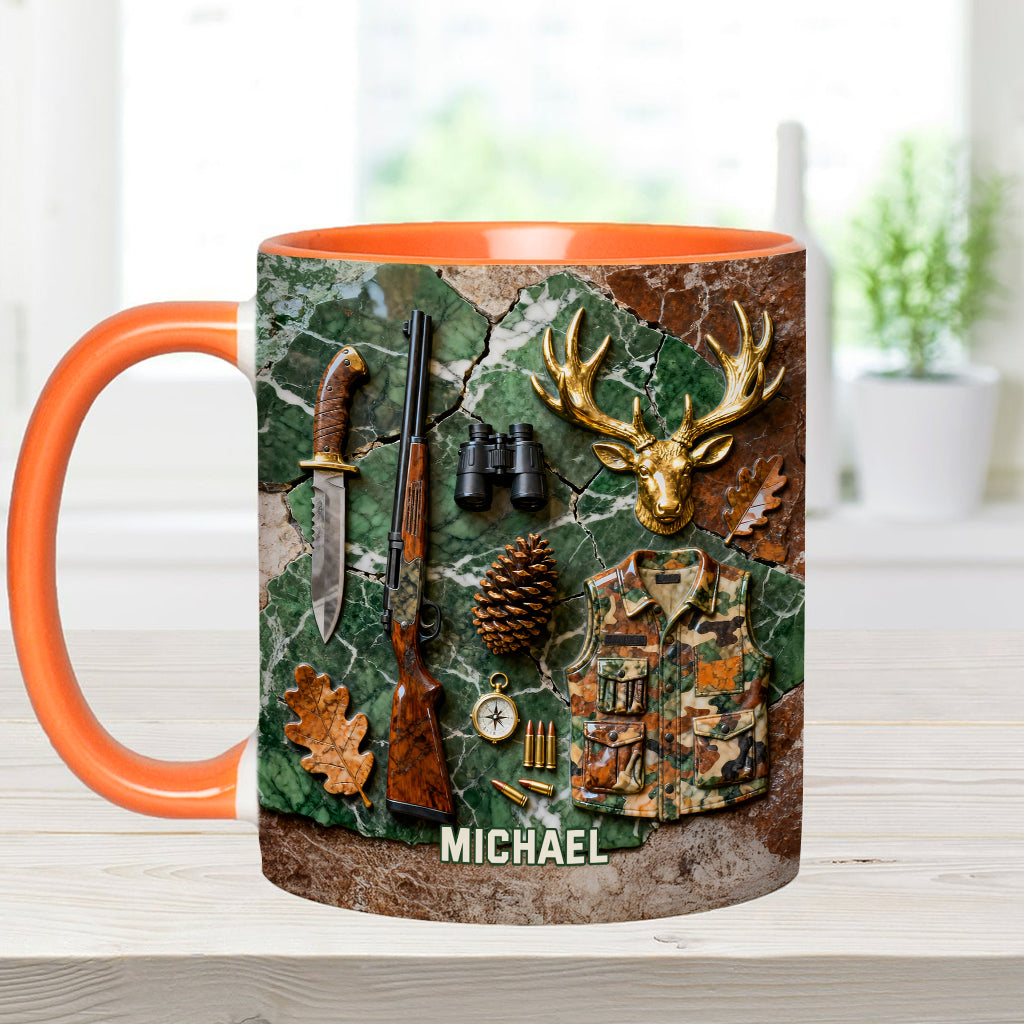 Love Hunting - Personalized Hunting Accent Mug
