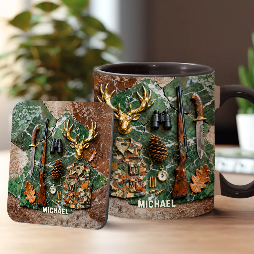 Love Hunting - Personalized Hunting Accent Mug