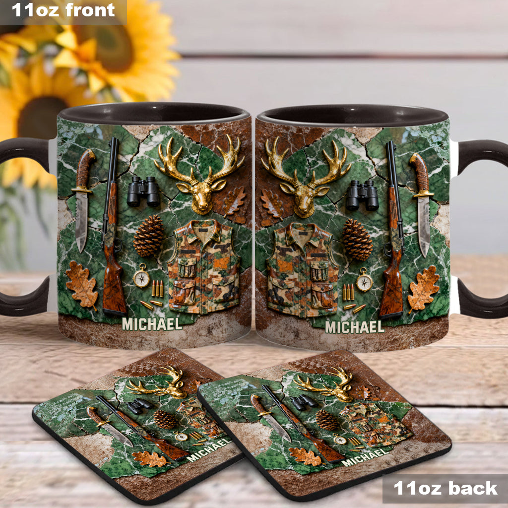 Love Hunting - Personalized Hunting Accent Mug