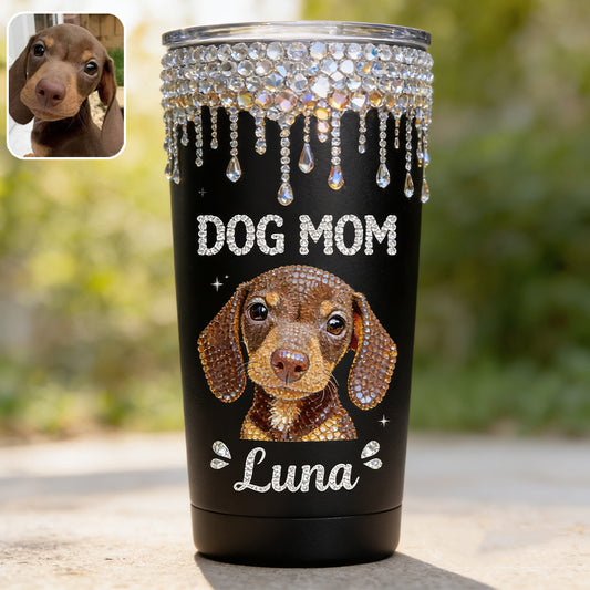 Einzigartiges Geschenk für Hundemütter - Personalisierter Hundetumbler