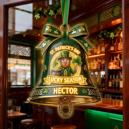 Glückssaison – Personalisiertes irisches LED-Licht-Acrylschild