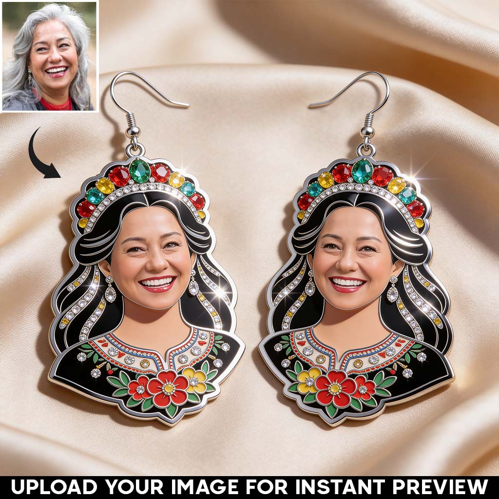 Cinco De Mayo, Mexikanische Vibes - Personalisierte Cinco de Mayo Ohrringe