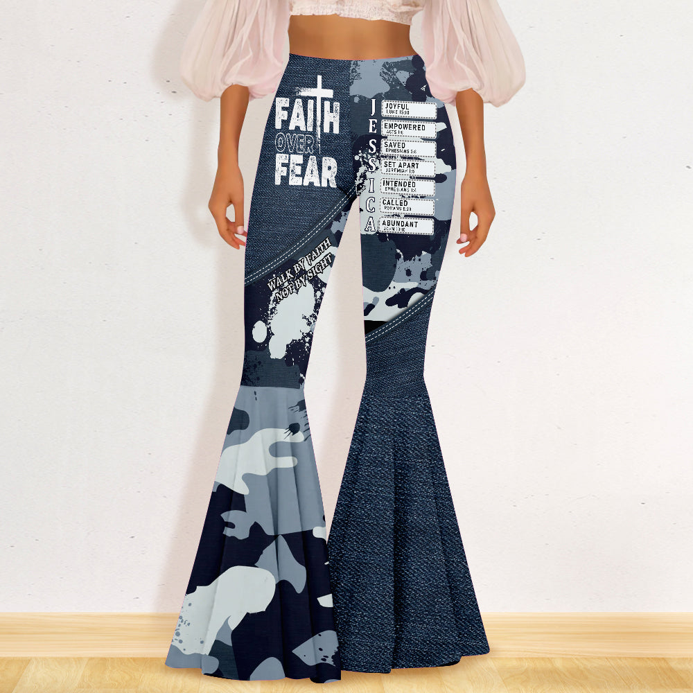 Glaube statt Angst – Personalisierte christliche Leggings