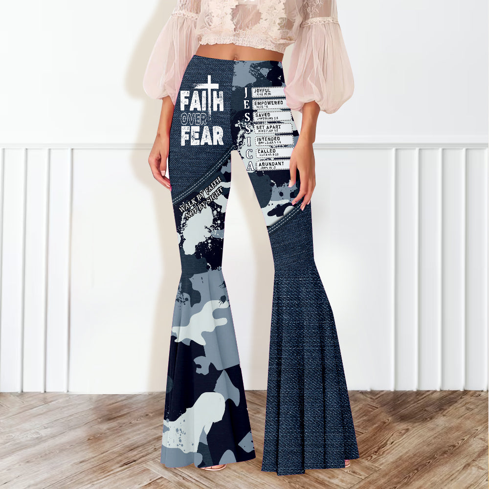 Glaube statt Angst – Personalisierte christliche Leggings