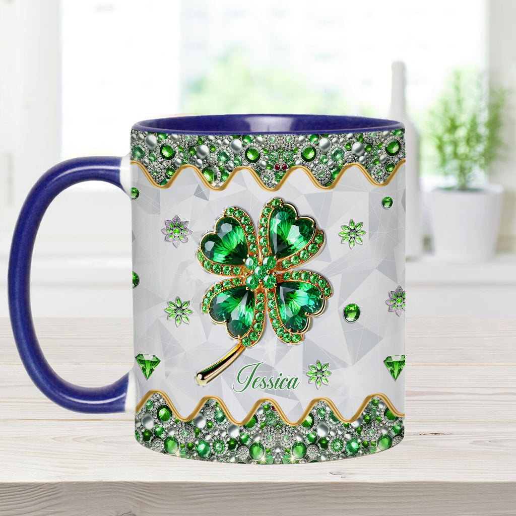 Glückskleeblatt – Personalisierte Tasse zum St. Patrick's Day