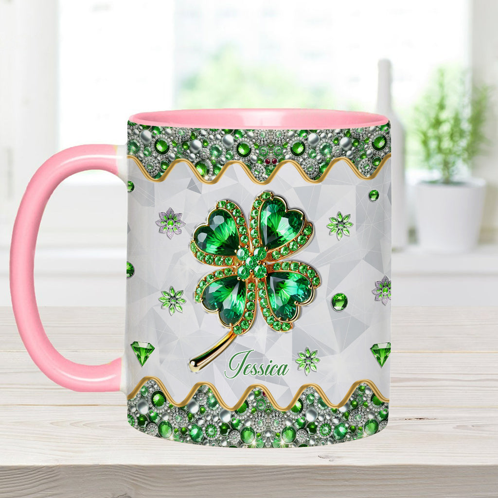 Glückskleeblatt – Personalisierte Tasse zum St. Patrick's Day