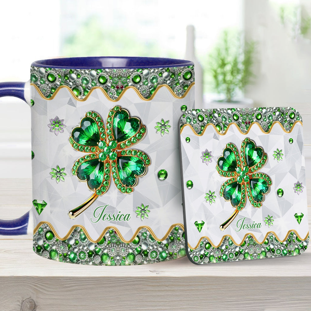 Glückskleeblatt – Personalisierte Tasse zum St. Patrick's Day