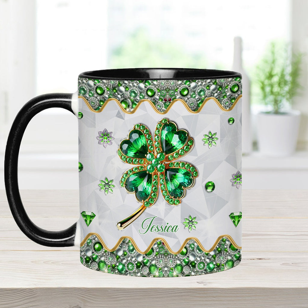 Glückskleeblatt – Personalisierte Tasse zum St. Patrick's Day