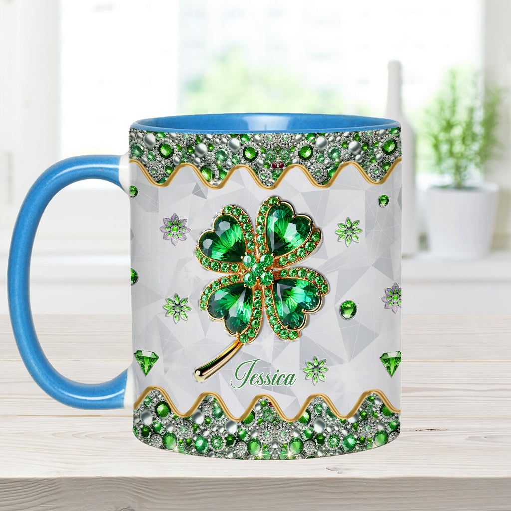 Glückskleeblatt – Personalisierte Tasse zum St. Patrick's Day