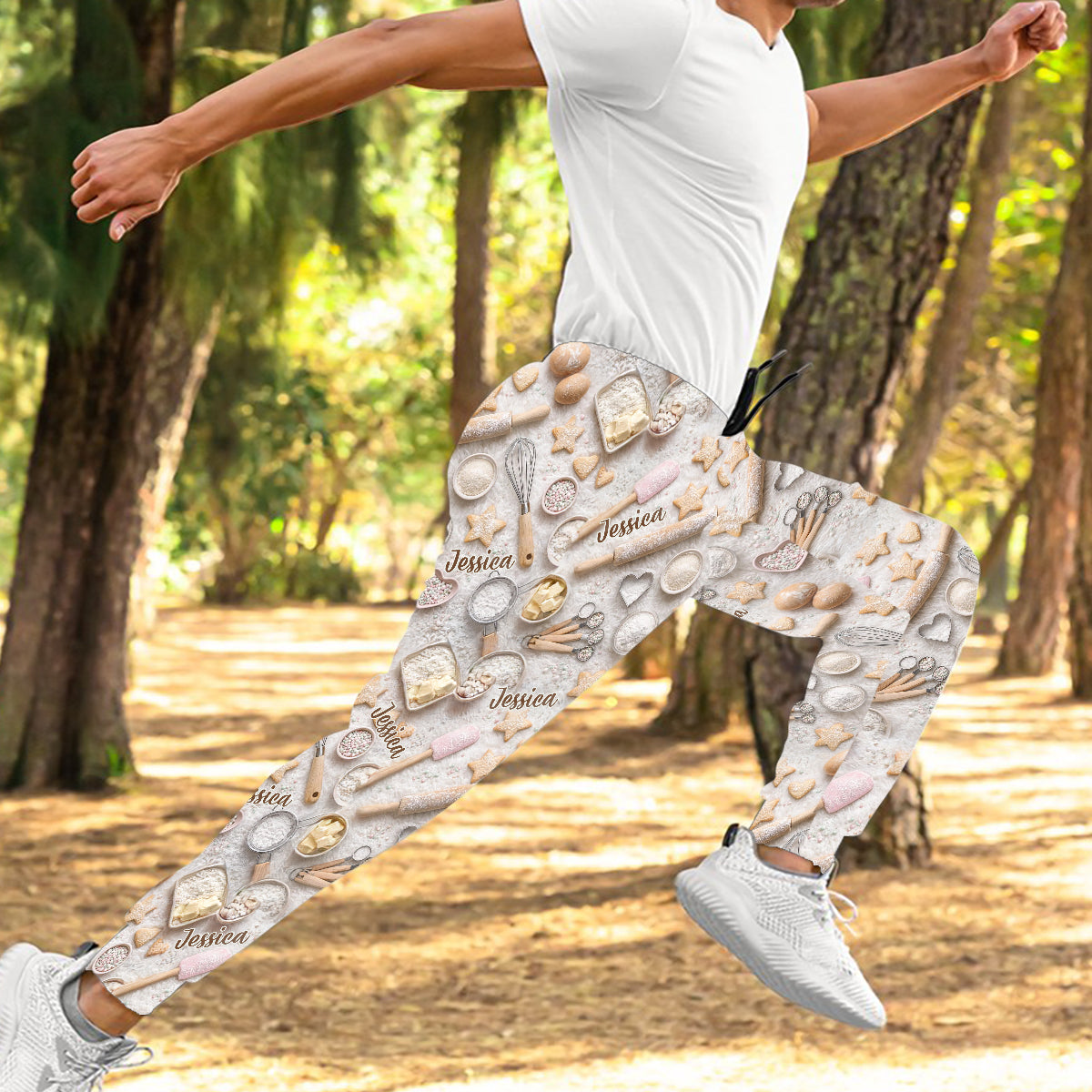 Love Baking – Personalisierte Unisex-Back-Jogginghose