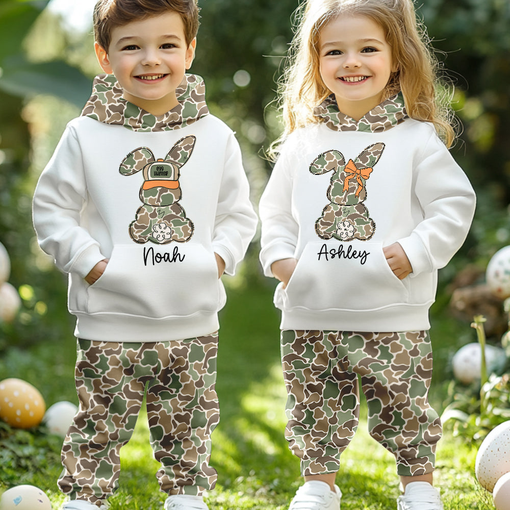 Egg Hunter – Personalisierter Kinder-Hoodie & Kinder-Jogginghose