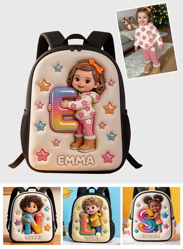 Custom Any Photo - Personalized Kid Multifunctional Backpack