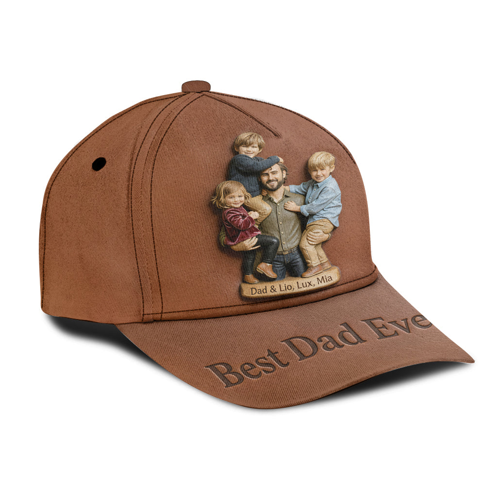 Best Dad Ever - Personalized Father Classic Cap