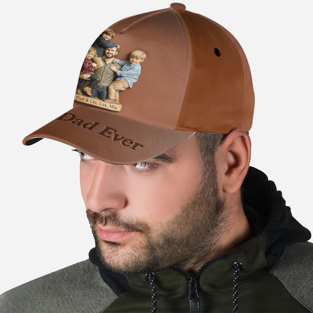 Best Dad Ever - Personalized Father Classic Cap