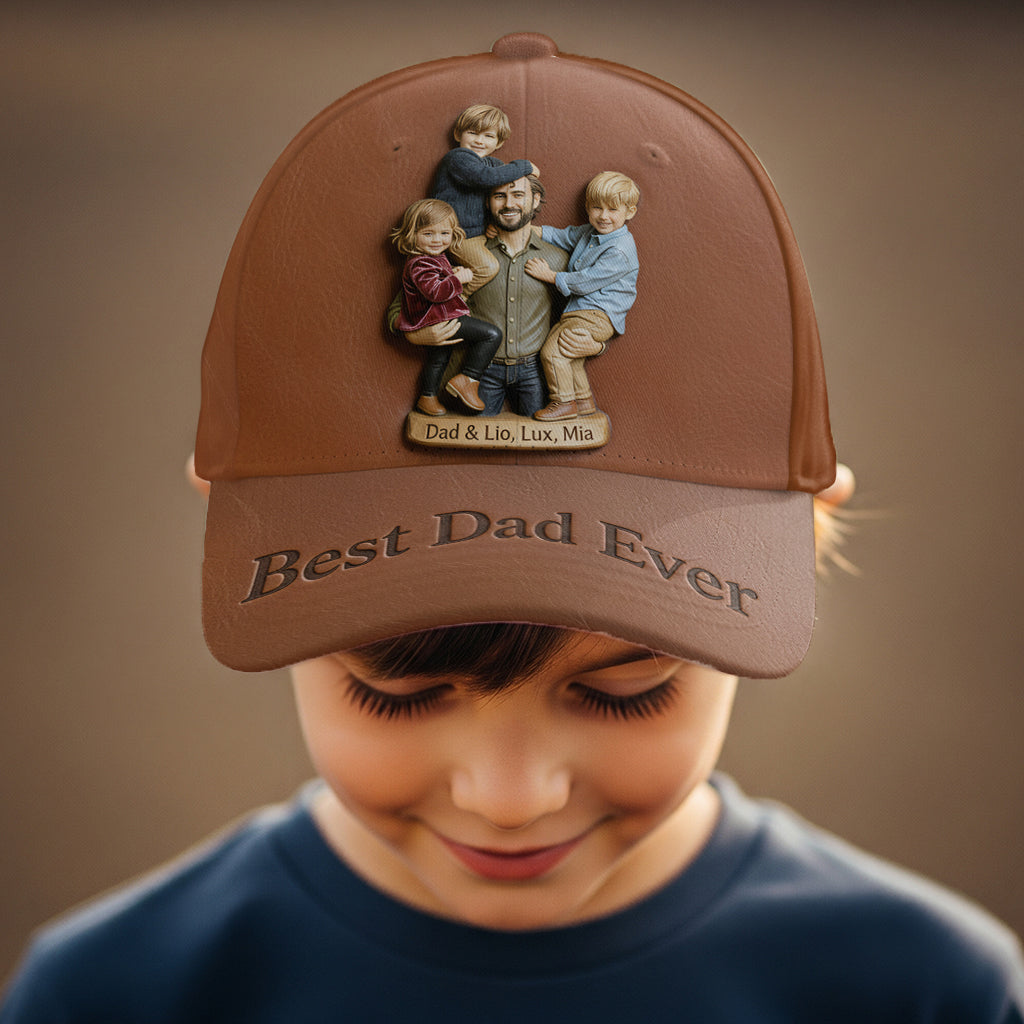 Best Dad Ever - Personalized Father Classic Cap